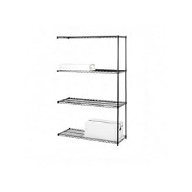  4-Shelf Wire Shelving Unit 36x18x72 - Lorell - LLR70060