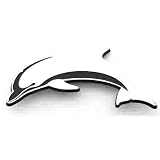 DARWIN FISH HAPPY DOLPHIN CAR & TRUCK HOME DECOR EVOLVE NOW SERIES SEA OCEAN THEME DECAL STICKER EMBLEM