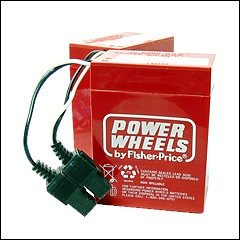Power Wheels 6 Volt 00801-0712-2 Batteries