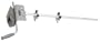 Medline Walker Platform Attachment for 2 Button Walker