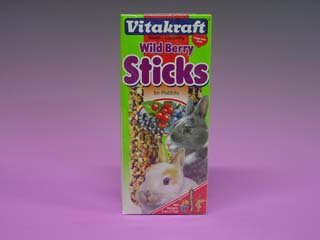 VitaKraft Rabbit Wild Berry Sticks 4 oz. (bag) 