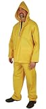 Heavy Duty 2-Piece Rain Suit (2X-Large) (PVC Coated Polyester)