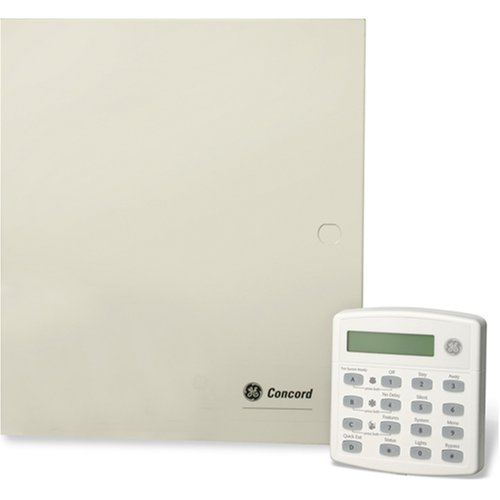 GE Security Concord 4 Hybrid Security System Starter Package H12
