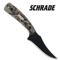 Schrade 152OTBC Old Timer Camo Black Sharpfinger by Schrade