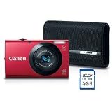 Canon PowerShot A3400 IS Digital Camera Bundle