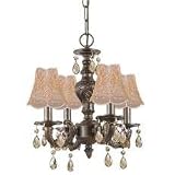 5024-VB-GTS Mini Chandelier by Crystorama