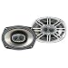 Polk Audio DB691 6-by-9-Inch 3-Way Speakers (Pair, Silver)