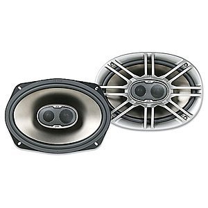 Polk Audio DB691 6-by-9-Inch 3-Way Speakers (Pair, Silver)