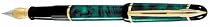 Waterman Phileas Green Medium Point Fountain Pen - 19703WB
