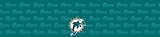 Miami Dolphins Team Auto Visor Decal