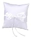 Darice VL32, Ring Pillow Design Your Own, White