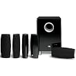 JBL CS6100BG High Performance, complete 6-Piece Home Theater Speaker System with Brackets (Black Gloss) JBL CS6100BG High Performance, complete 6-Piece Home Theater Speaker System with Brackets (Black Gloss)