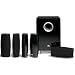 JBL CS6100BG Complete 6-Piece Home Theater Speaker System (Black Gloss)