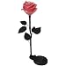 Moonrays 91405 Solar Powered Flower Light Pink Rose Fixture