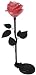 Moonrays 91405 Solar Powered Flower Light, Pink Rose Fixture
