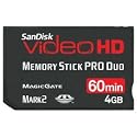 SanDisk SDMSPDHV-004G-A15 4GB Video HD MSPD Memory Card