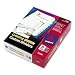 Avery 11541 Avery Direct Print Dividers f/Hi-Spd B/W Lsr Prnt, 8-Tb, Letter, WE, 24Sts/Pk