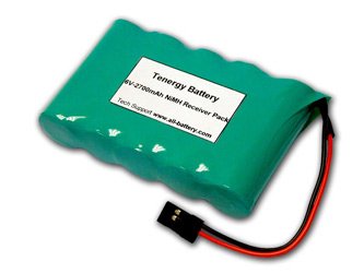 31G2%2BajAZVL 6V 2700mAh NiMH Battery Receiver Packs with Hitec Connector for RC Aircrafts