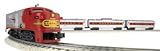 Williams by Bachmann Trains - Santa Fe Flyer Complete Electric O Scale Train Set