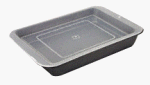 World Kitchen #1061814 Oblong Covered Cake Pan