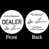 Set of 3 CARLOS MORTENSEN Professional Collectors Dealer Button