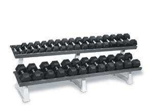 Hampton Fitness Two Tier Dura-Bell Rack - 2T-FLT2T-FLT