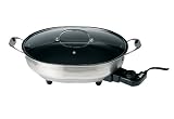 Deni 8340 Stainless-Steel 12-by-15-Inch Electric Nonstick Skillet