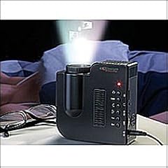 Mini Clip-LED-Beamer (SceneLights LB-936/40 Lumen) mit Media-Player & AV-In