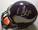 Cris Carter Autographed/Hand Signed Minnesota Vikings Authentic Mini Helmet