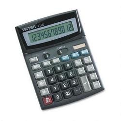 Executive Desktop Calculator, 12 DGT LCD Display, Cost-Sell-Margin, Tax Keys VCT1190
