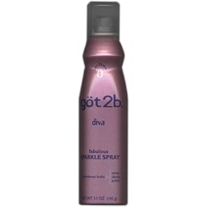Got2b Diva, Fabulous Sparkle Spray, 5.1 oz