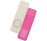 PodGear JumpSuit Shuffle - Case for digital player - silicone - ice, blush (pack of 2 )