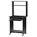 Computer Table with Hutch - Black