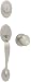 Tools & Hardware : Kwikset Maximum Security Chelsea Lever Combo Kit, Satin Nickel #510CExCN 15 CP