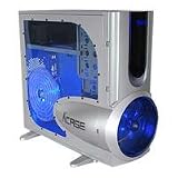 Aplus Twin Engine Silver ATX Case With Window - 2X 250Mm Blue LED Fan