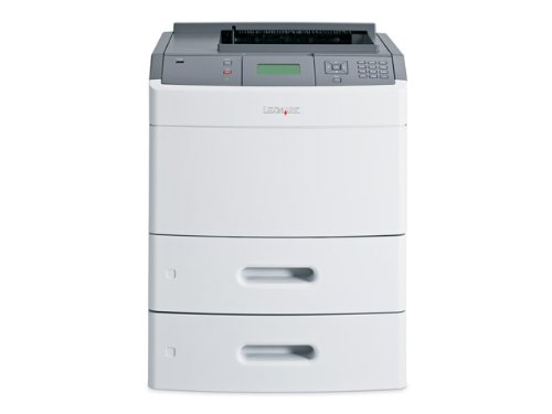 T652DTN Mono Laser Printer 50 Ppm Duplex Network & USB On Sale