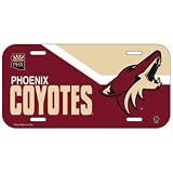 NHL Phoenix Coyotes License Plate