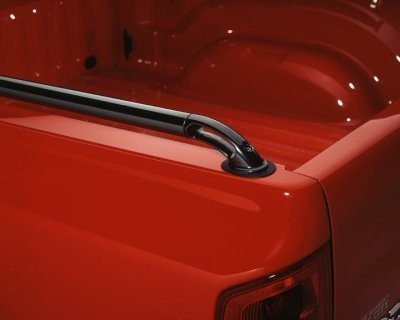 Putco 88890 Black Powder Coated Locker Side Bed Rail - Set of 2