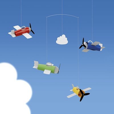 Flensted Mobiles/フレンステッドモビール社 フレンステッドモビール 組立ひこうき 
