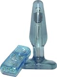 Vibration Butt-Plug clear (inkl. Batterien)