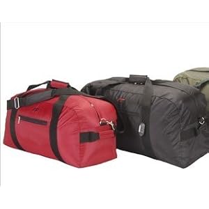 International Traveller 9389-18-RED 18 Inch Duffle Bag - Red