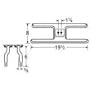 Music City Metals 10602-70702 Stainless Steel Burner Replacement for Select Charmglow Gas Grill Models