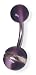 Catseye Ring Navel Barbell (Purple)