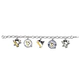Pittsburgh Penguins Official Logo 7" Charm Bracelet