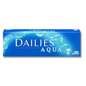 【クリックで詳細表示】処方箋不要 チバビジョン フォーカス デイリーズ アクア 1日使い捨て コンタクト レンズ 30枚入