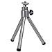 6 Mini Aluminum Camera Tripod (Silver)