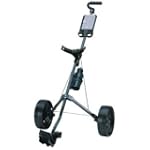 Rj sports 2-wheel pull cart black