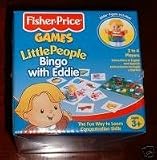 Fisher Price Games Little People Bingo with Eddie