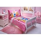 Disney - Heart of a Princess 4-Piece Toddler Bedding Set