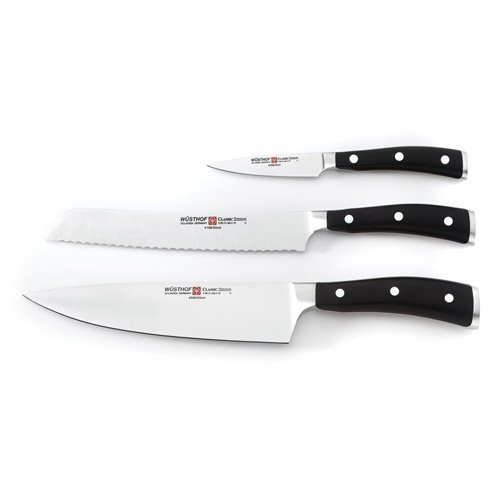 Wusthof Classic Ikon Three Piece Starter Set 9601 product image